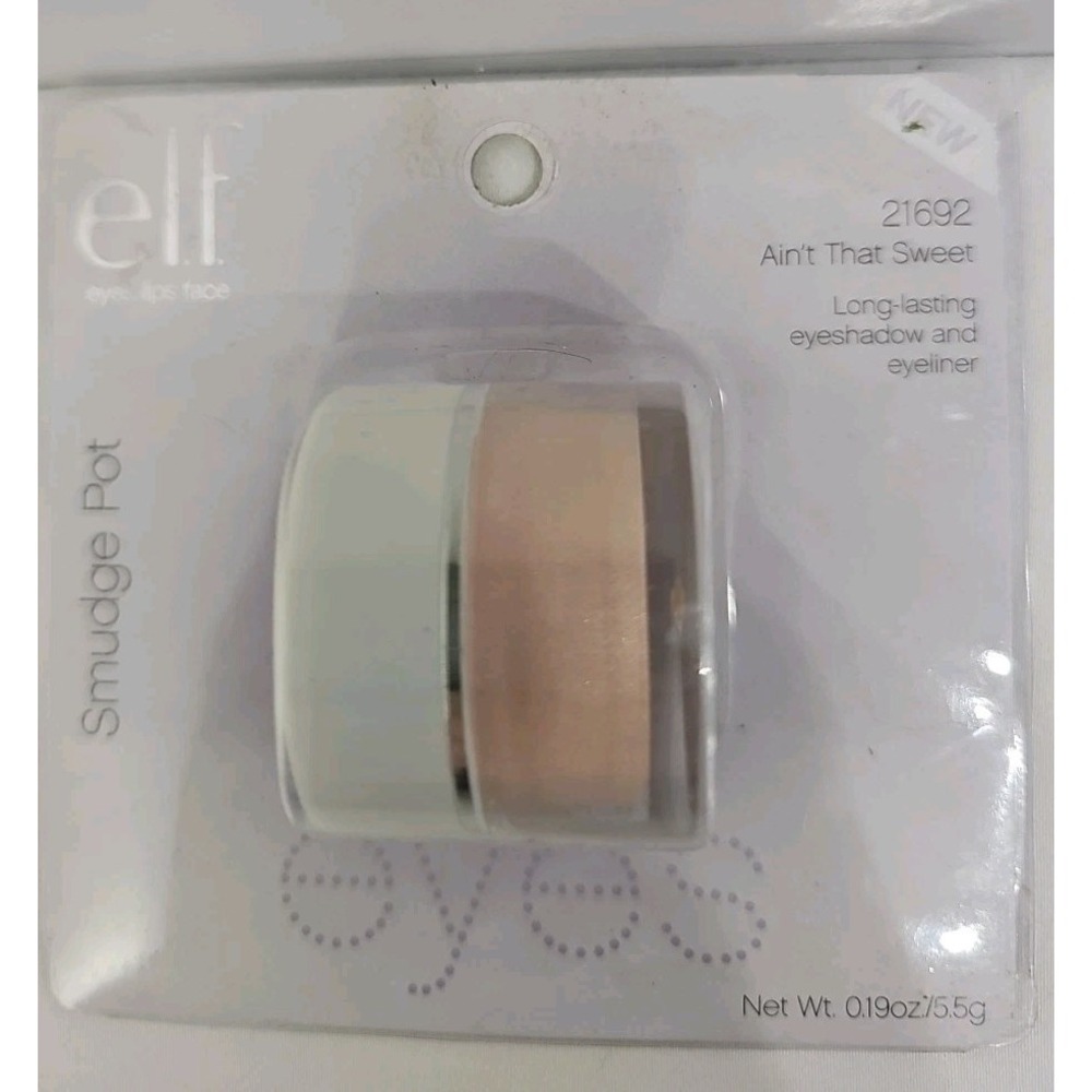 ELF Smudge Pot Eye Shadow/Eye Liner #21692 AIN'T‎ THAT SWEET sealed NIP MU-003